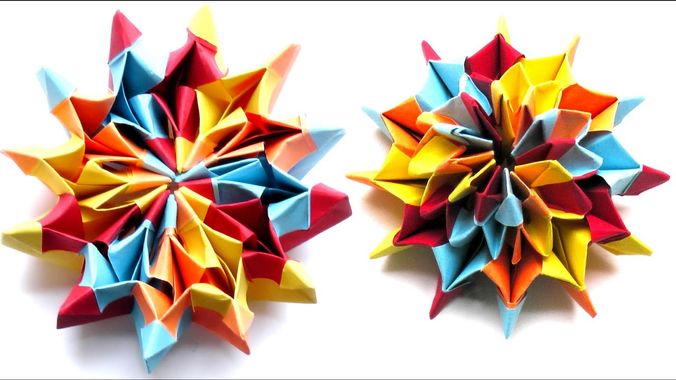 Défi art : des origamis