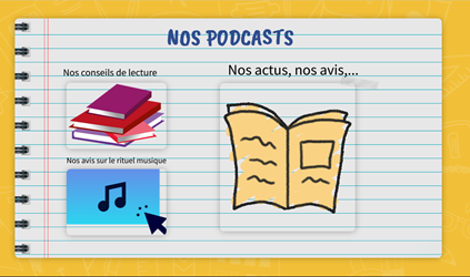 Nos podcasts