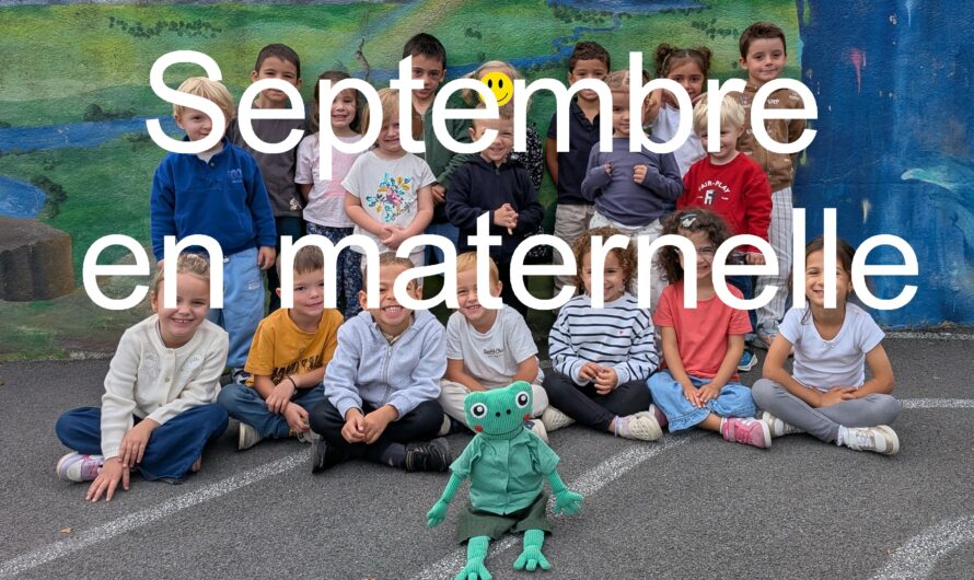 Septembre en maternelle